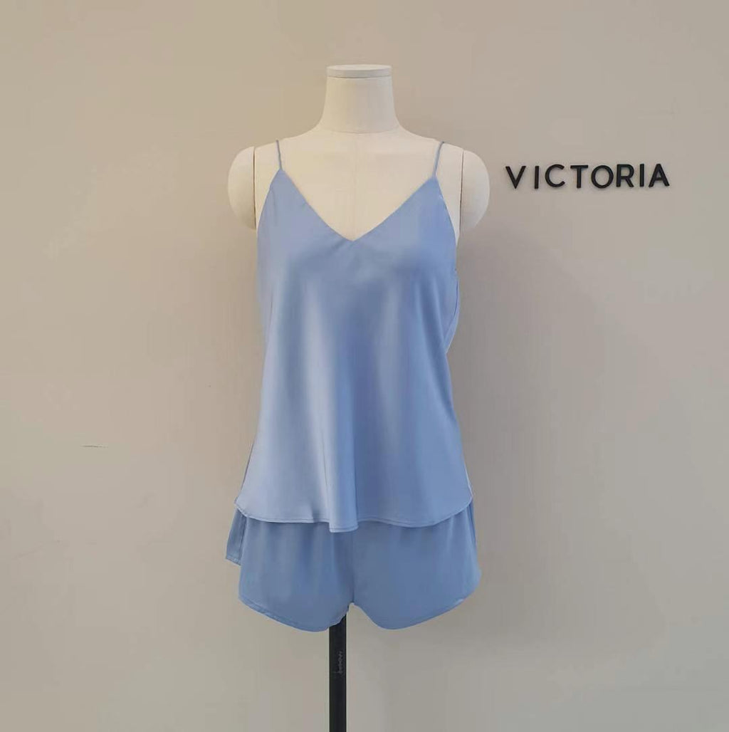 Silk Satin Lounge Set *4 Colors
