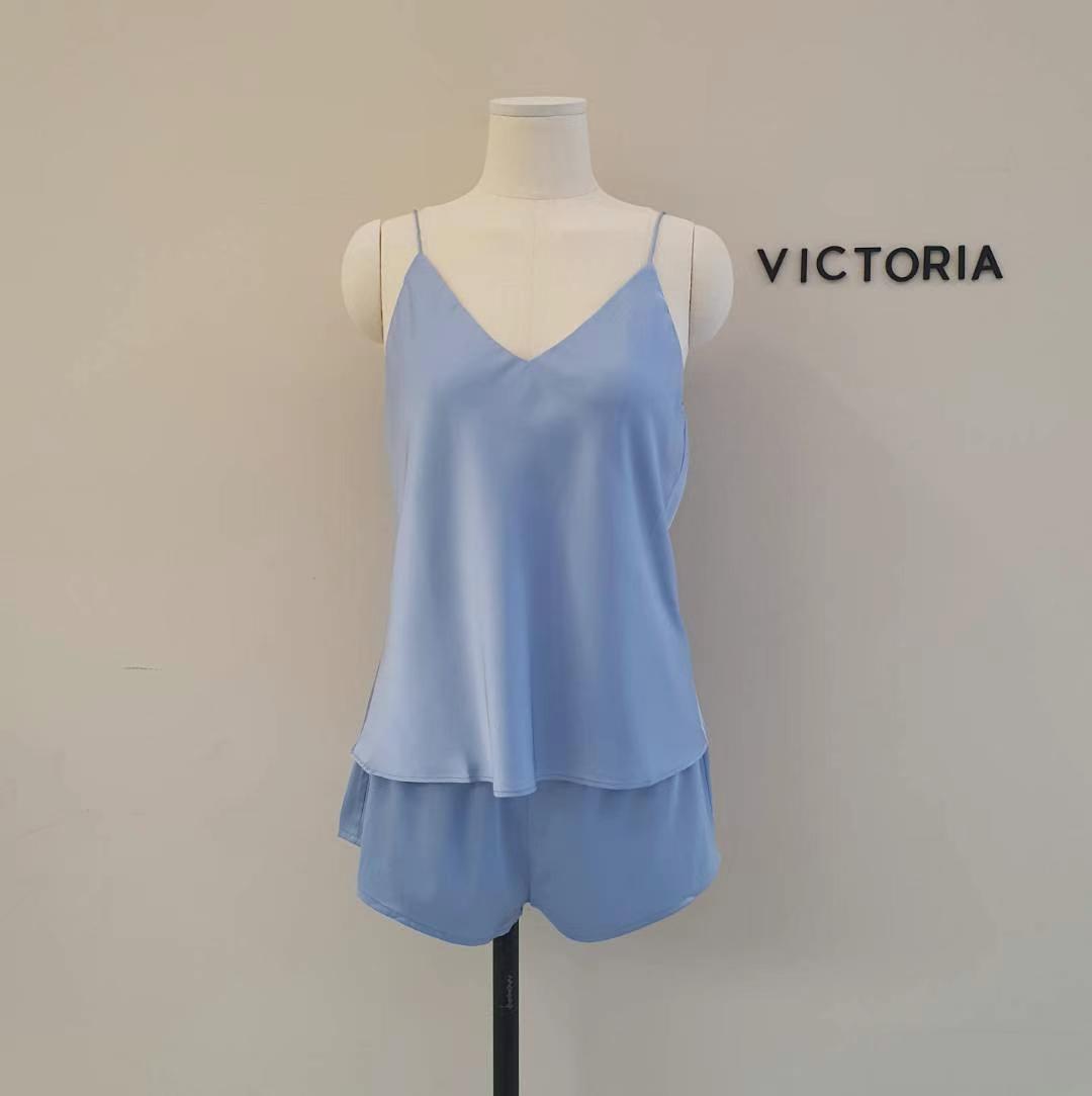 Silk Satin Lounge Set *4 Colors