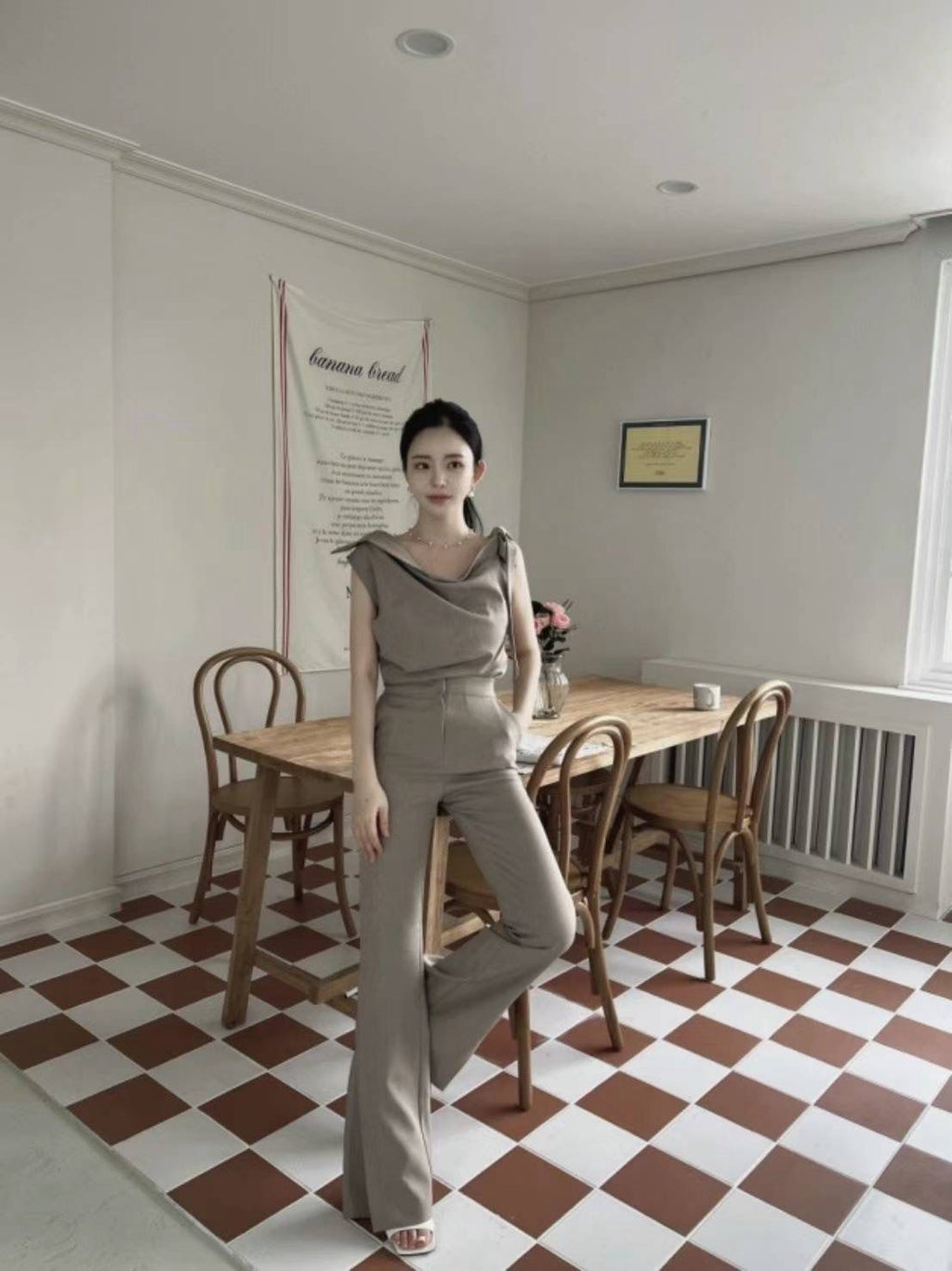 Sleeveless Tie Straps Top *3 Colors
