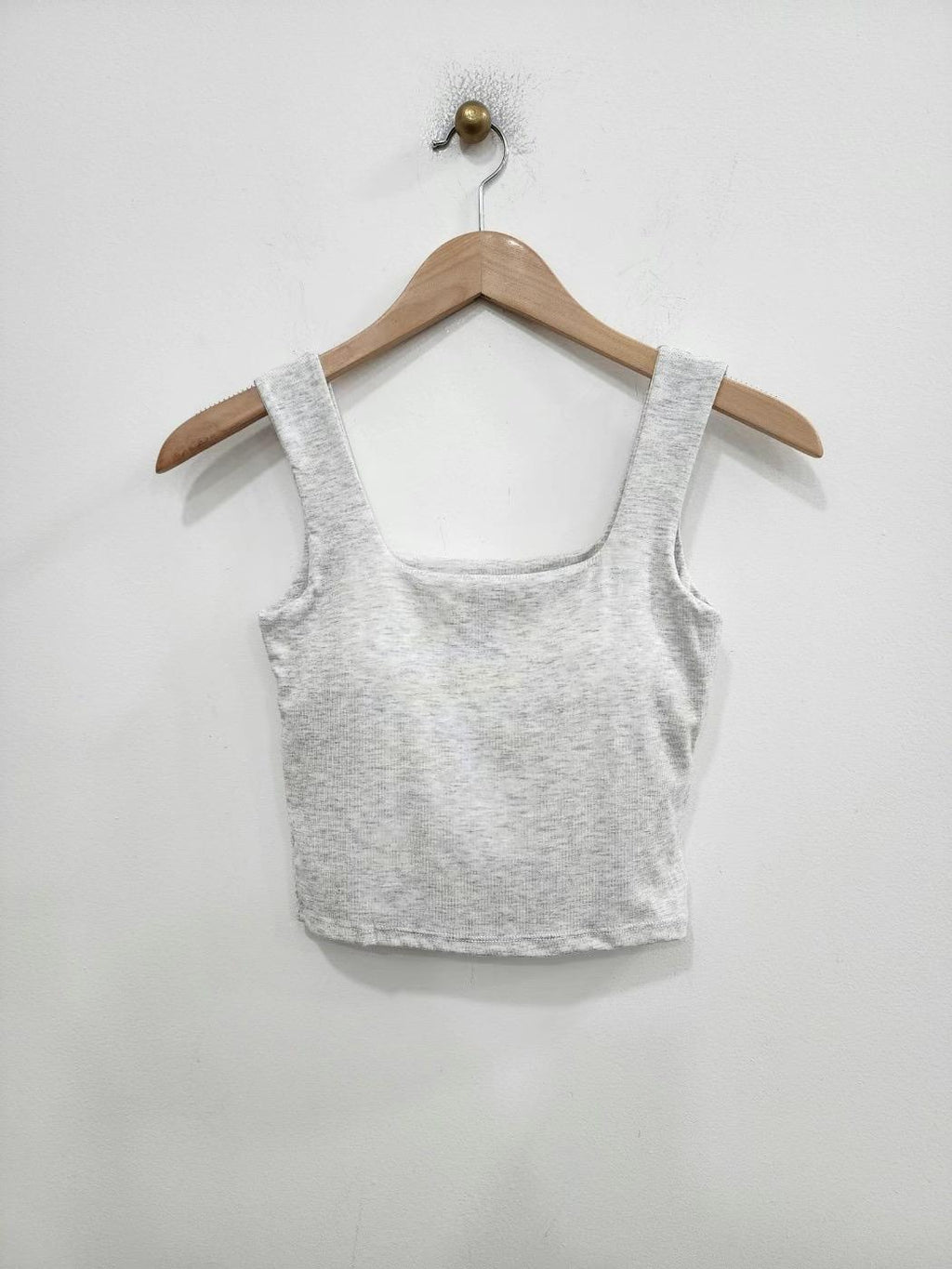 Square Neck Padded Tank Top *5 Colors