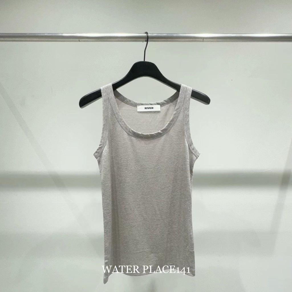 Sheer Scoop Neck Tank Top *3 Colors