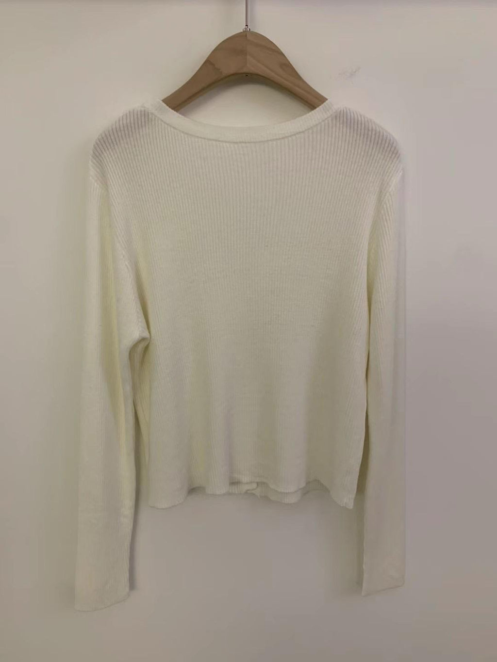 Open Front Knitted Cardigan & Tube Set *3 Colors