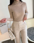 Turtleneck Long Sleeved Knitted Sweater *6 Colors
