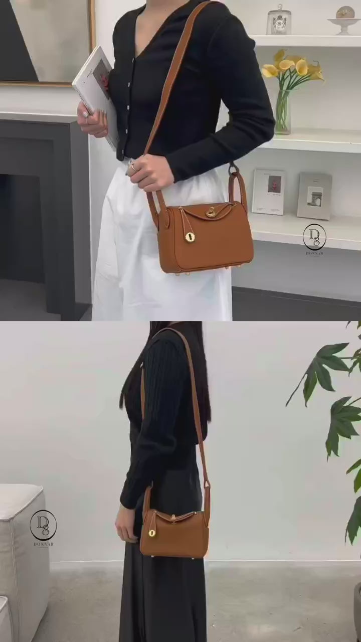 Mini Leather Bucket Bag *4 Colors